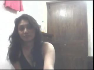 Bangla College babe hooot playing with boobs n rubbing her enticing pussy