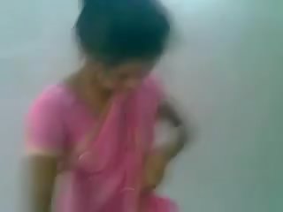 Telugu roza saree